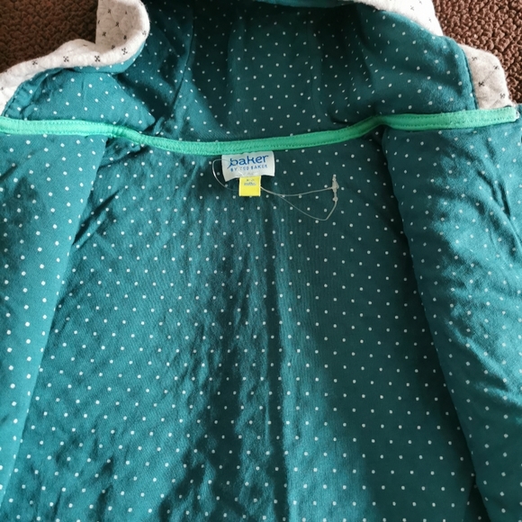 2/40 Baker by Ted baker Quilted hoody sweater - Picture 9 of 12